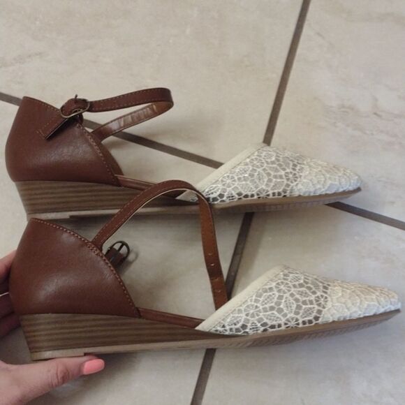 Seychelles sandals Jive Lace toe faux leather strappy flats size 9 - Picture 8 of 13